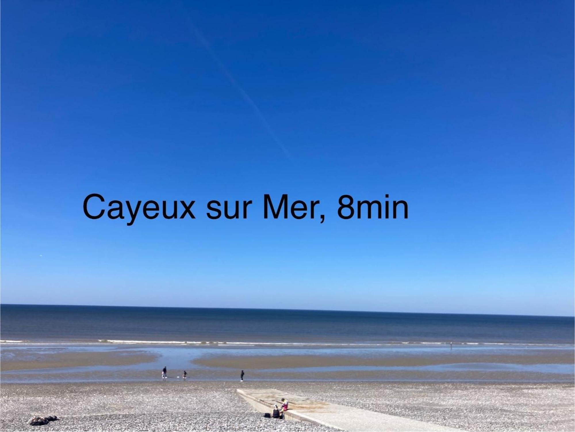 La Vue De Chateau, Maison Neuve En Baie De Somme Vaudricourt Εξωτερικό φωτογραφία